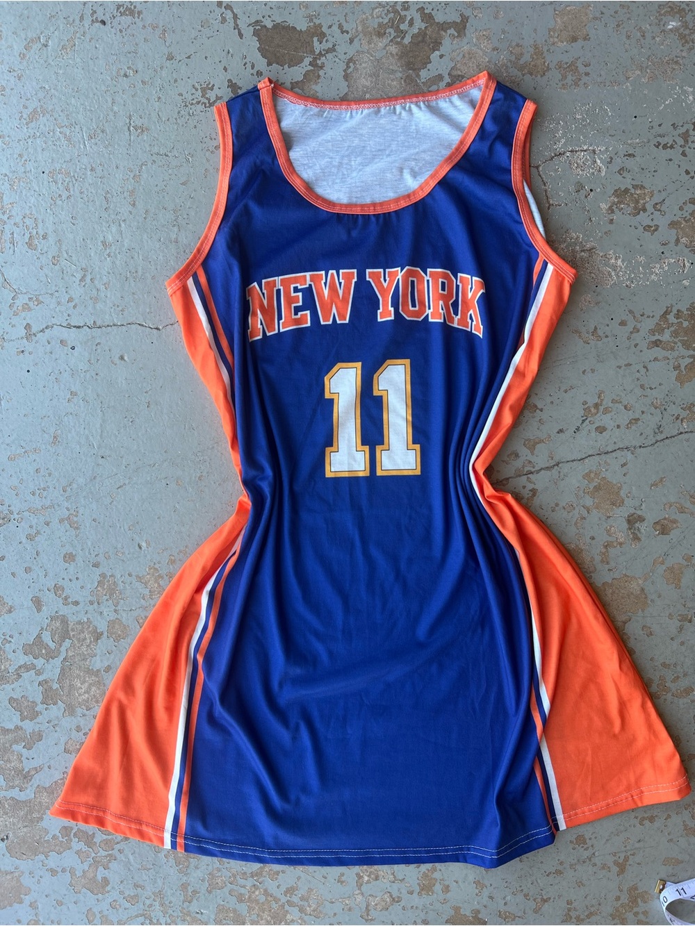 4X New York Knicks-Inspired Jersey Dress